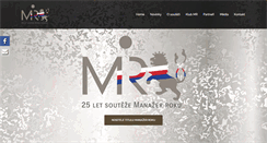 Desktop Screenshot of manazerroku.cz